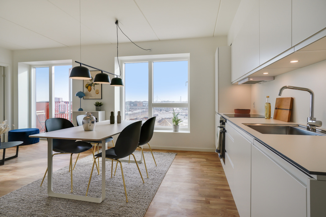 Moderne 3-værelses lejlighed i Odense C med depotrum  2