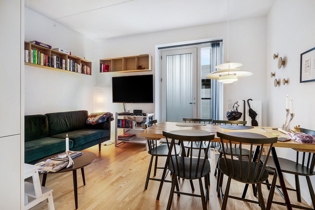 Moderne 2-værelses lejlighed i Bryggerhaven 4