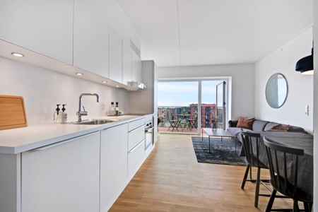 Moderne 4-værelses Lejlighed på 90 m² med udsigt
