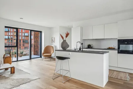 Nyopført lejlighed tæt på natur og Aalborg C 1