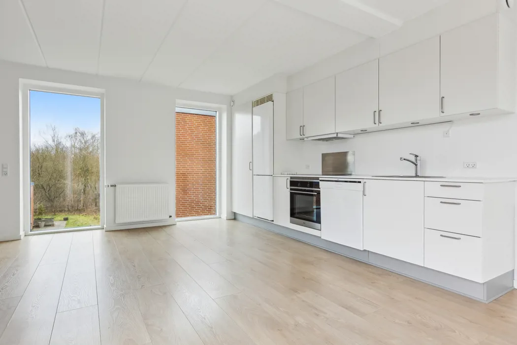Moderne 2-plans lejlighed i skønne omgivelser 2