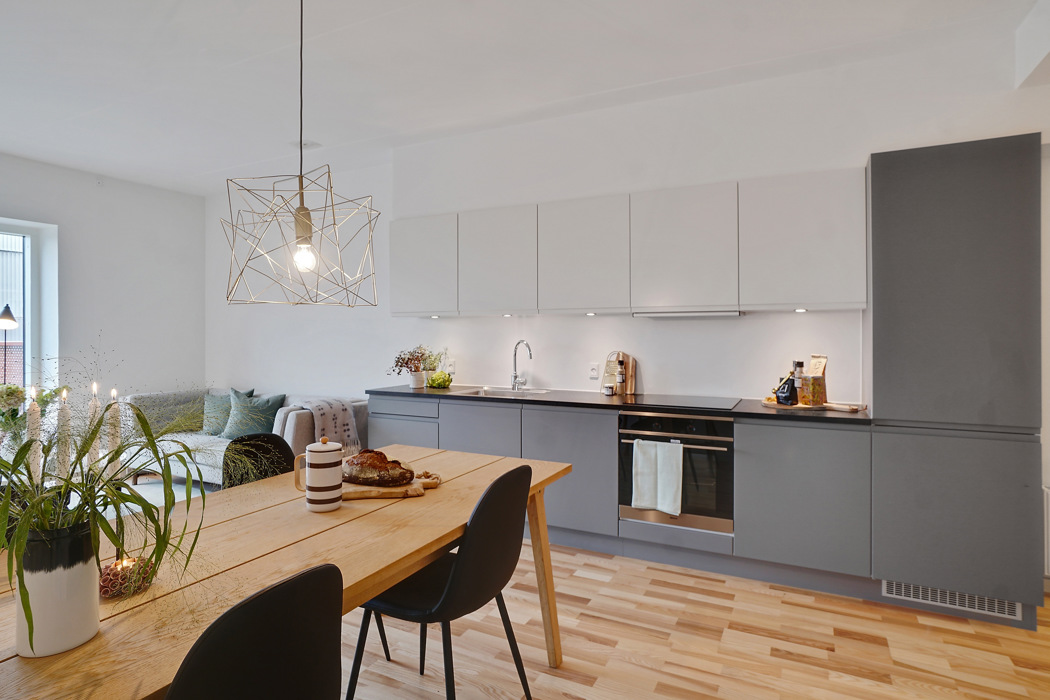 Moderne 2-værelses lejlighed i Zebra House 1