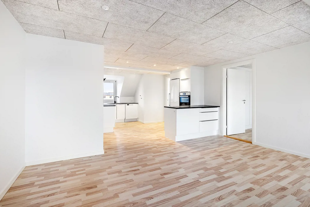 Fed nyrenoveret 2-værelses lejlighed i Øgaden 3