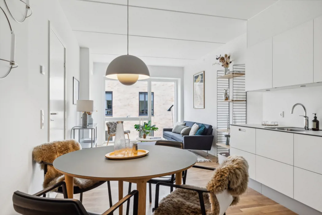 Moderne 2-værelses lejlighed i Magnoliehaven med husdyr tilladt 3