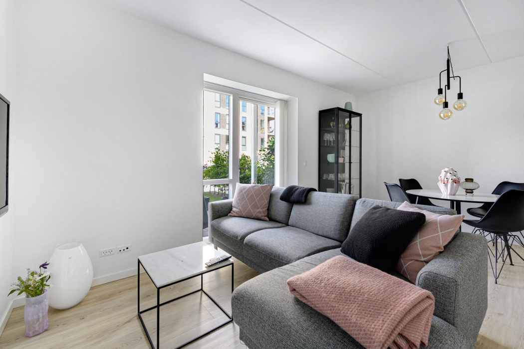 Dejlig 2-værelses lejlighed med terrasse på Kildestrømmen 6