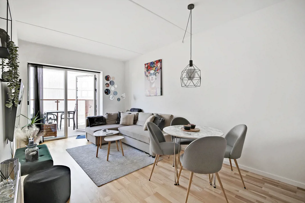 Flot 2-værelses lejlighed i Zebra House 2