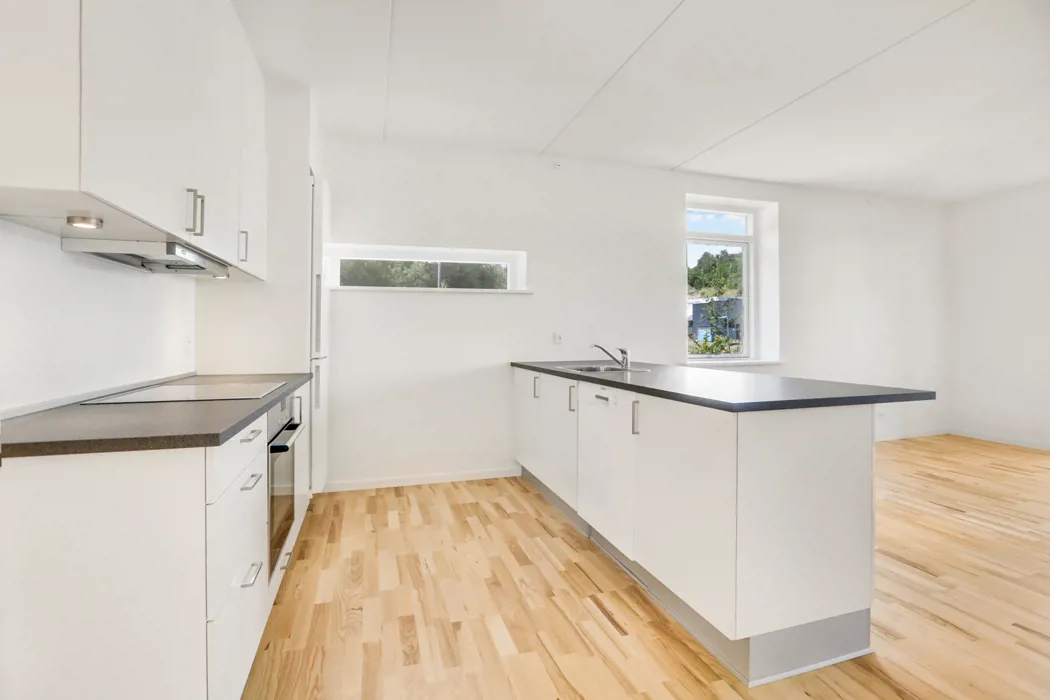 Dejlig og delevenlig 3-værelses lejlighed på Overblikket 1