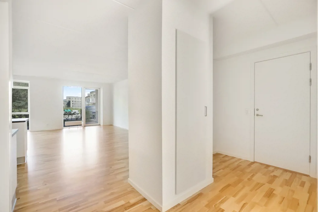 Dejlig og delevenlig 3-værelses lejlighed på Overblikket 6