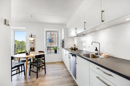 Moderne og indflytningsklar 2-værelses lejlighed med fantastisk udsigt 1