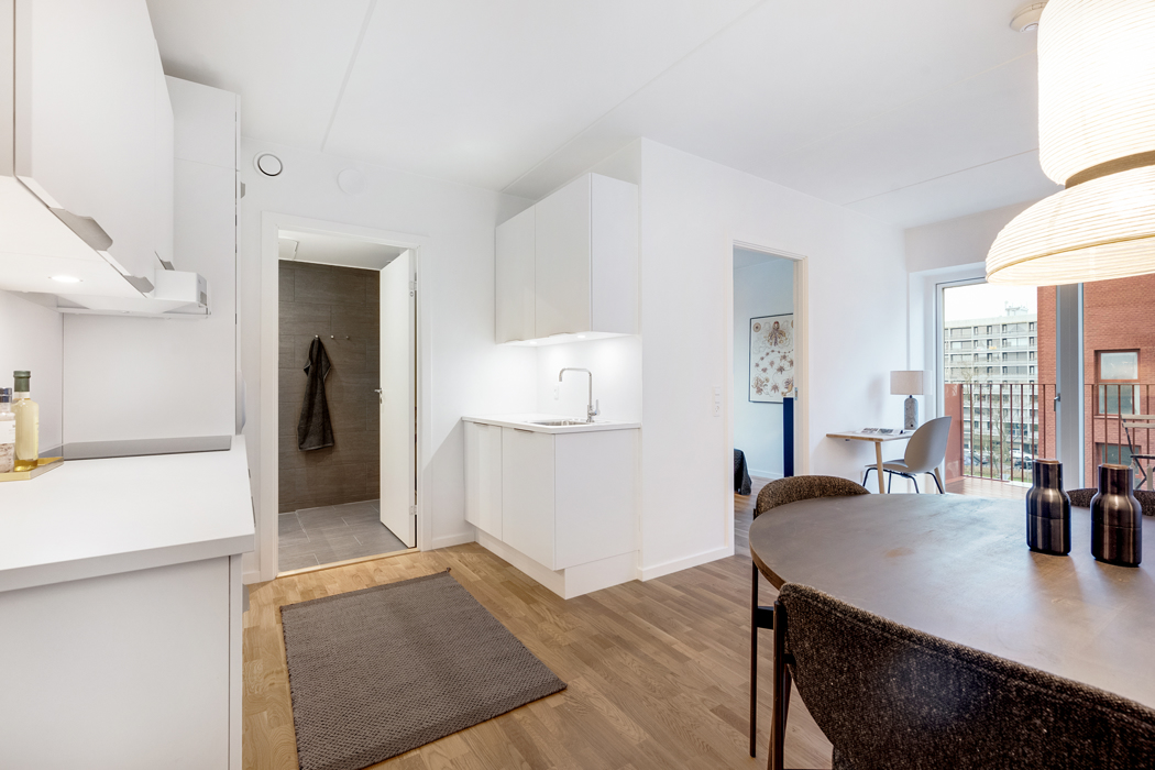 Nyopført 2-værelses lejlighed i Solhusene 3