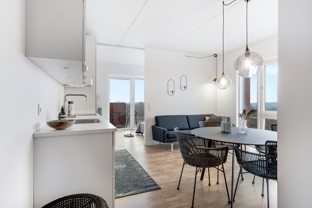 Nyopført 2-værelses lejlighed i Solhusene 2