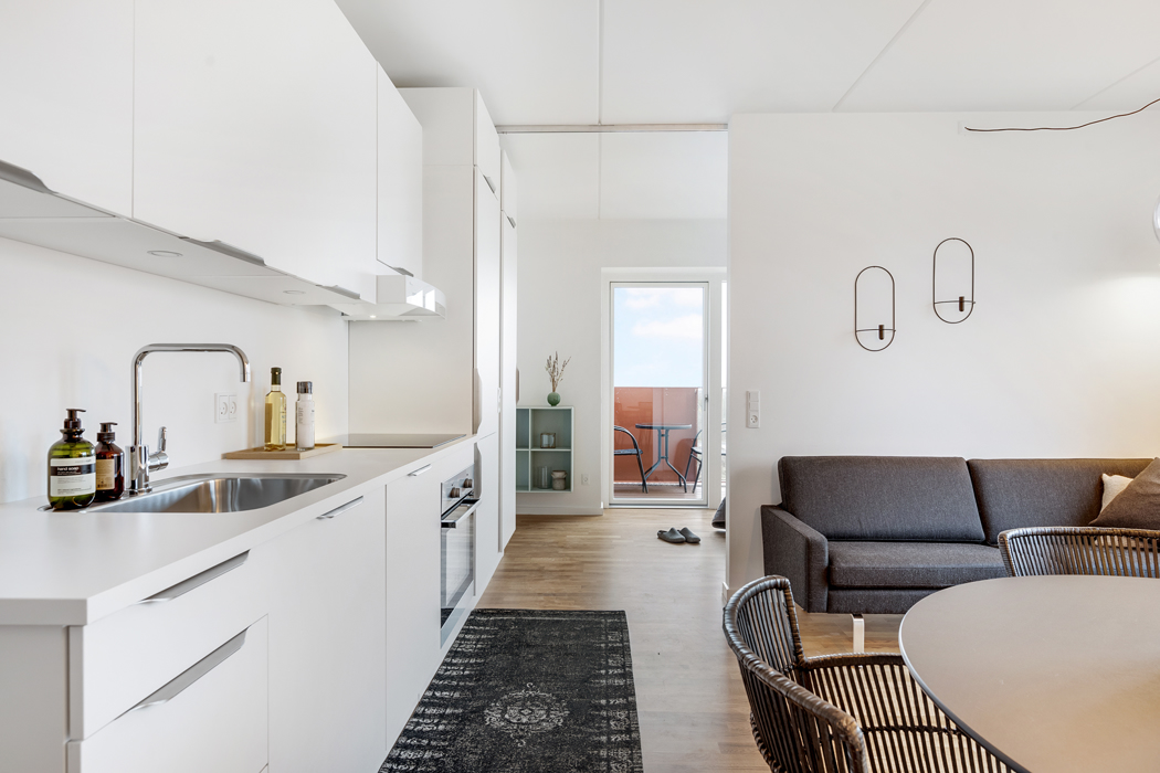 Nyopført 2-værelses lejlighed i Solhusene 1