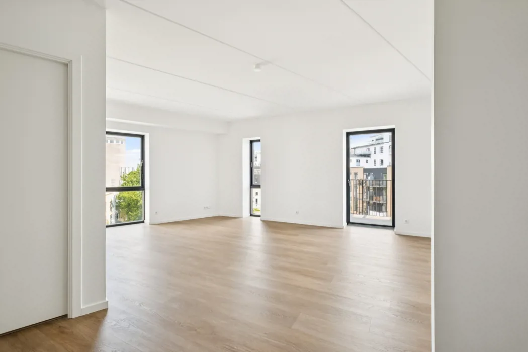 Nyopført 1-værelses lejlighed på Ankomstpladsen 3