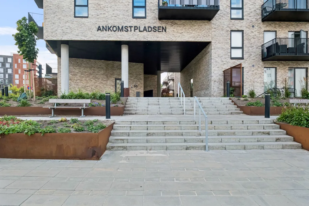 Nyopført 1-værelses lejlighed på Ankomstpladsen 9