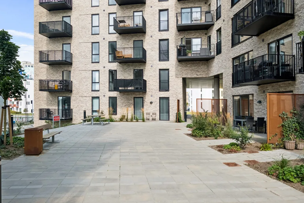 Nyopført 1-værelses lejlighed på Ankomstpladsen 12