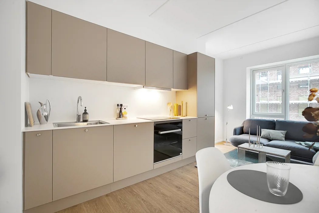 Nyopført 3-værelses lejlighed i Vestbyen 3