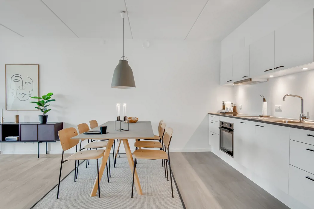 Nyopført 2-værelses lejlighed på Ankomstpladsen 3