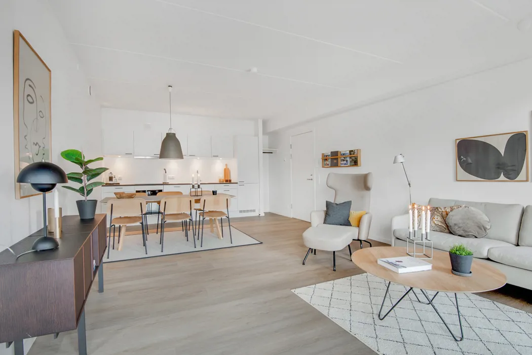 Nyopført 2-værelses lejlighed på Ankomstpladsen 4