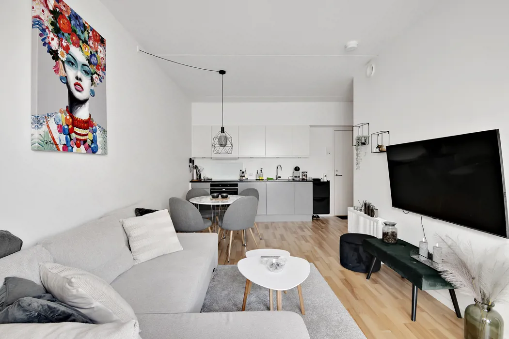 Dejlig 2-værelses lejlighed i Zebra House 3