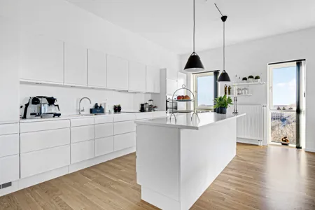 Stor 3-værelses lejlighed med fantastisk udsigt i Taffeltårnet 1