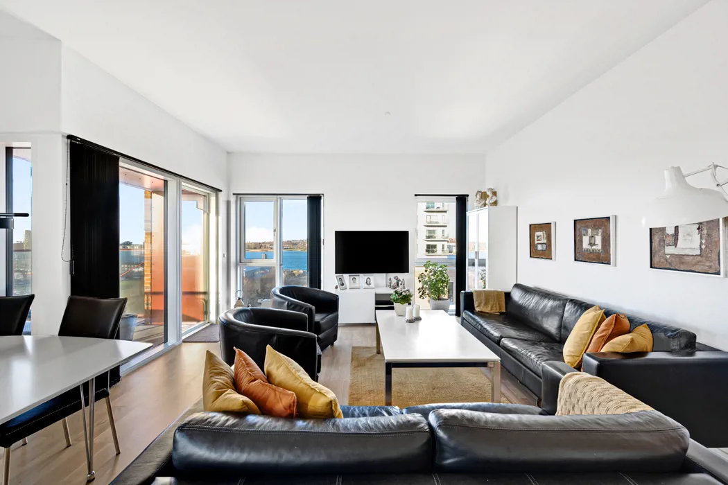 Stor 3-værelses lejlighed med fantastisk udsigt i Taffeltårnet 4