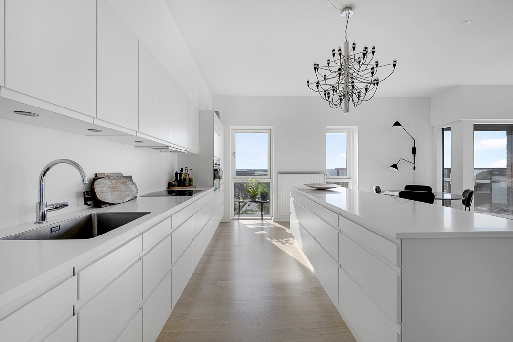 Fantastisk 3-værelses lejlighed i Taffeltårnet på Spritten 3