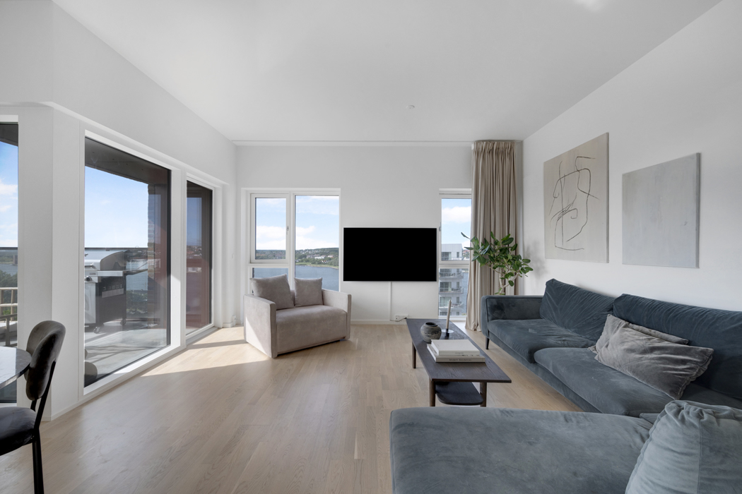 Fantastisk 3-værelses lejlighed i Taffeltårnet på Spritten 6