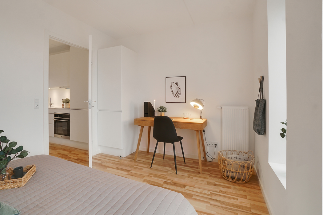 Delevenlig 3-værelses lejlighed i Skejbyen 10