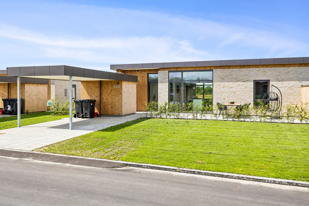 God planløsning og terrasse i roligt boligområde 2