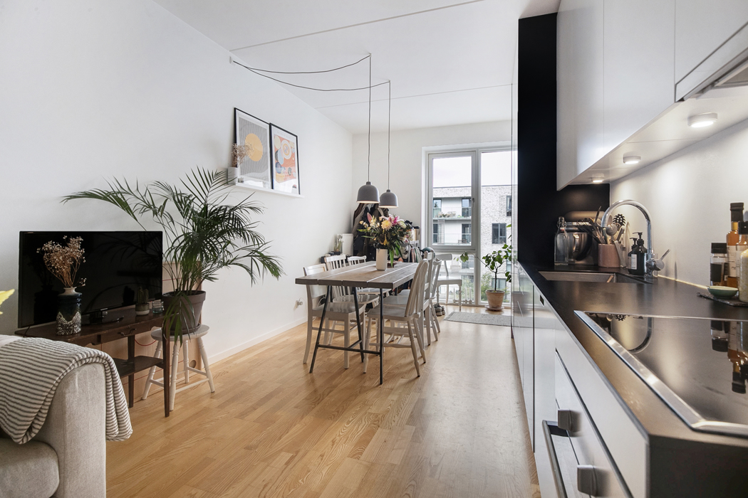 Flot og delevenlig 4-værelses lejlighed i Bryggerhaven  2