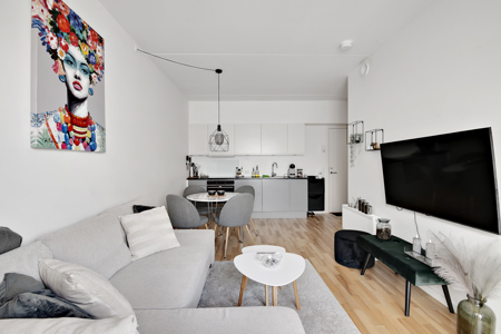 Flot 1-værelses lejlighed i Zebra House 1