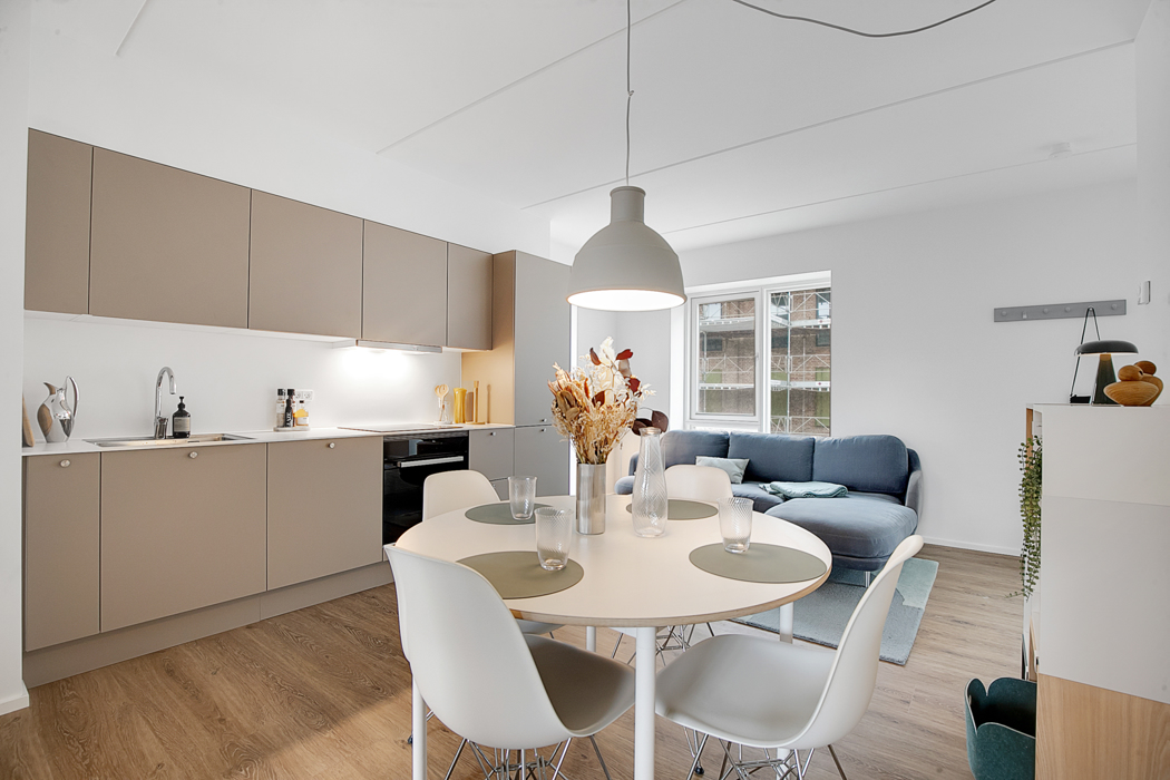 Nyopført 3-værelses lejlighed i Vestbyen 2