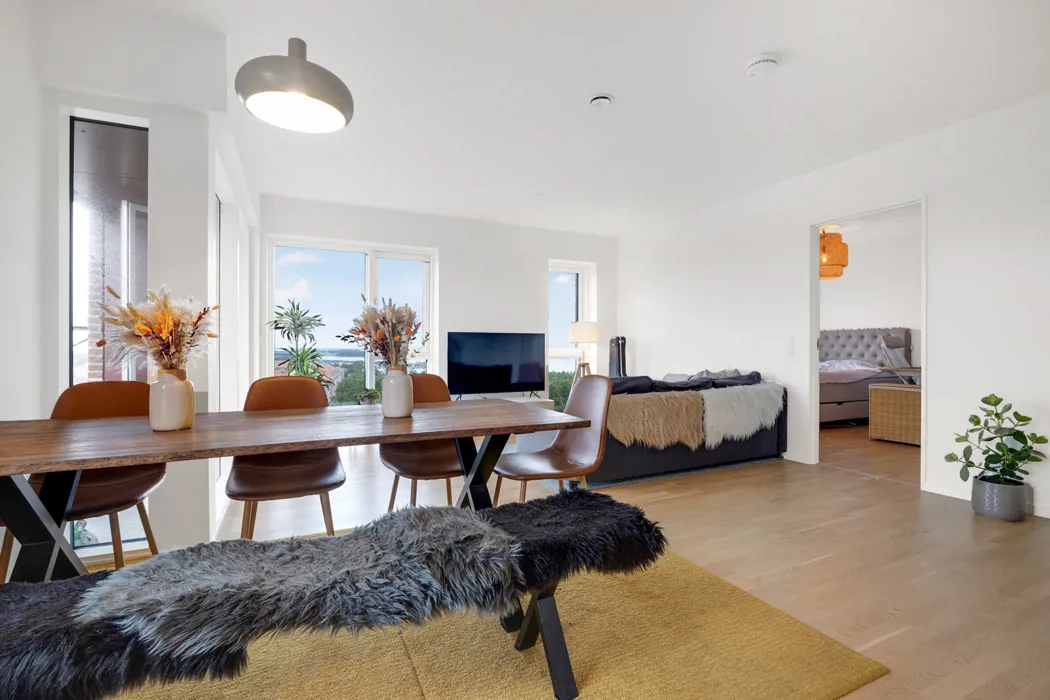 Moderne 3-værelses lejlighed i Taffeltårnet på Spritten 4