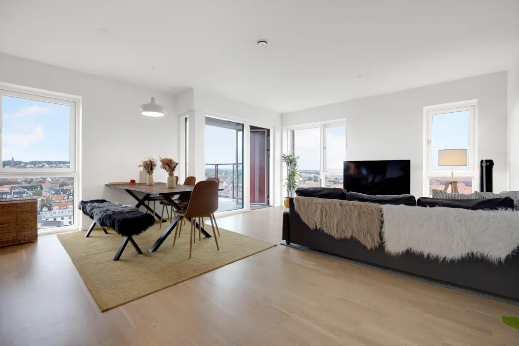 Moderne 3-værelses lejlighed i Taffeltårnet på Spritten 2