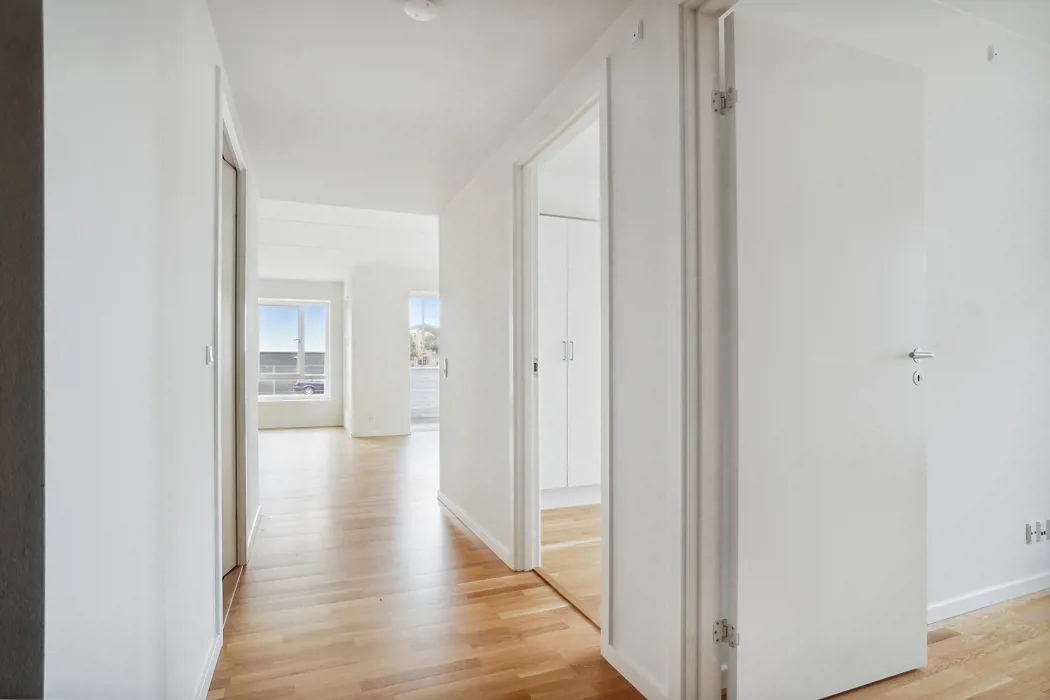 Lys 2-værelses lejlighed på Rugårdsvej med parkering 6