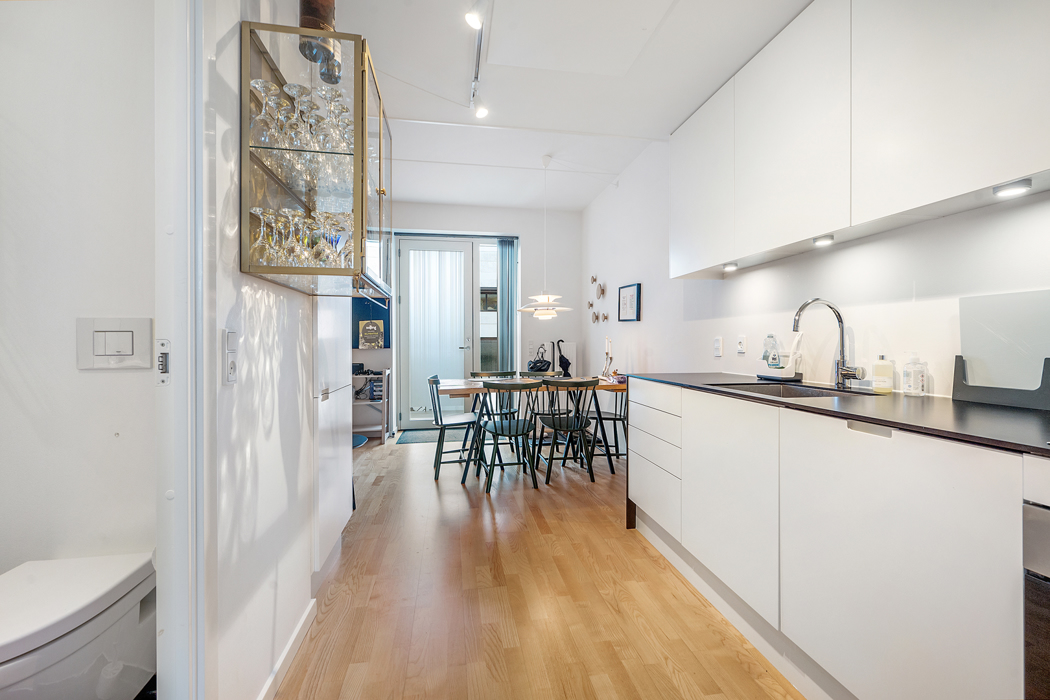 Moderne 2-værelses lejlighed i Bryggerhaven  2