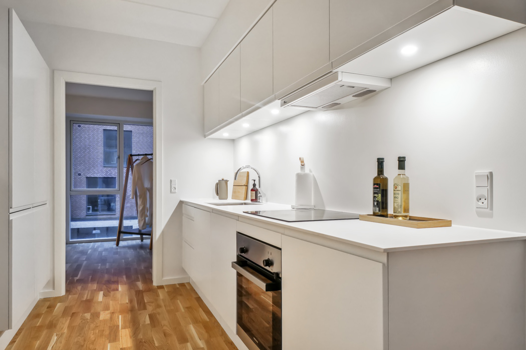 Nyopført 4-værelses lejlighed i Brokvarteret 4