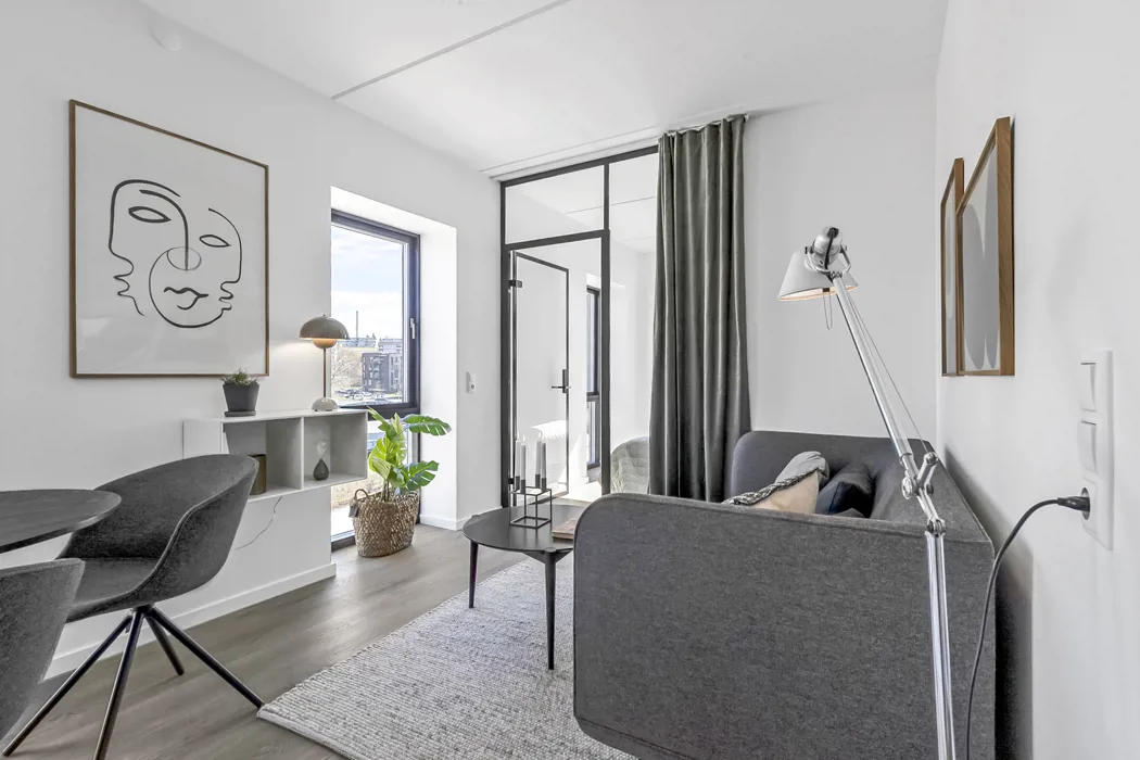 Nyopført 2-værelses lejlighed på Ankomstpladsen 4