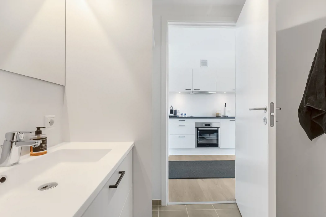 Nyopført 2-værelses lejlighed på Ankomstpladsen 9