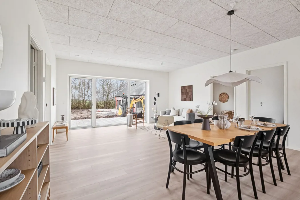 Moderne rækkehus med terrasse 1