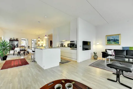 Tidsbegrænset 3-værelses lejlighed på 155 m² med udsigt – centralt i Horsens 1