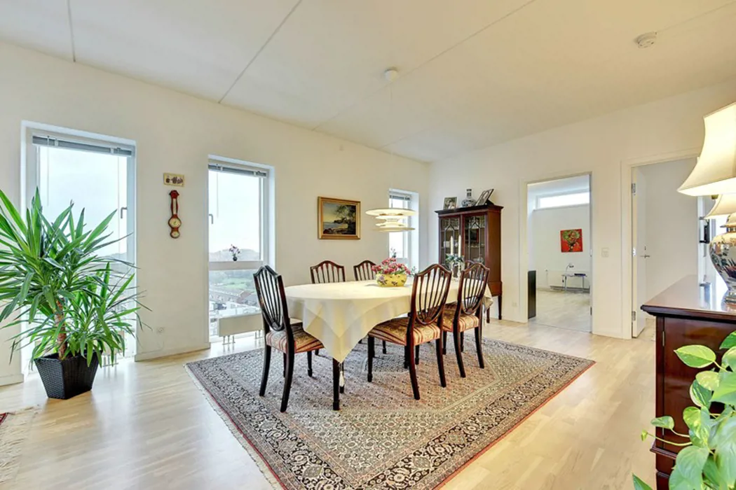 Tidsbegrænset 3-værelses lejlighed på 155 m² med udsigt – centralt i Horsens 7