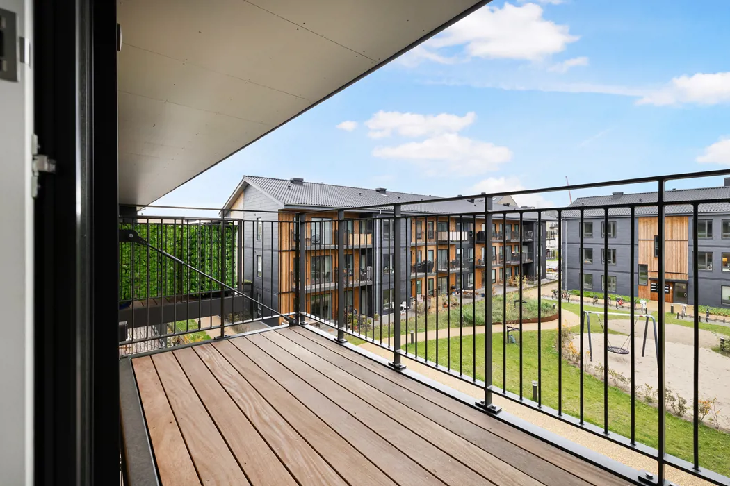 Dejlig delevenlig 3-værelses lejlighed i Gartnerbyen med husdyr tilladt 10