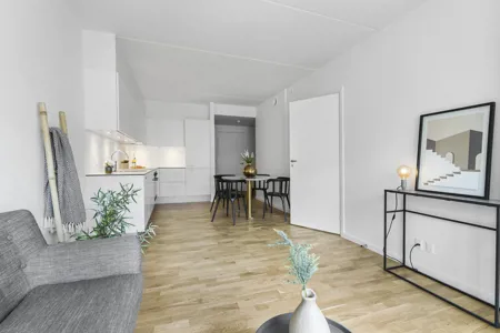Skøn 2-værelses lejlighed i Gartnerbyen med husdyr tilladt 1