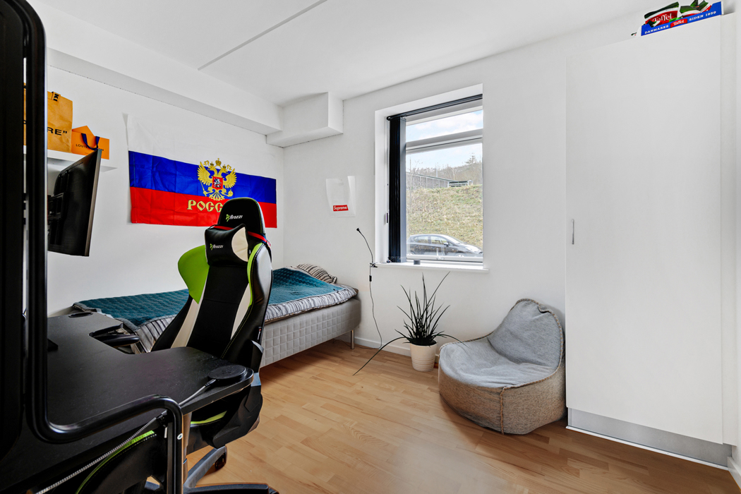 Dejlig og delevenlig 4-værelses lejlighed på Overblikket 6