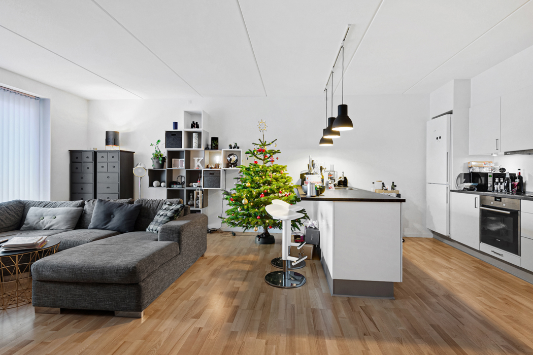 Dejlig og delevenlig 4-værelses lejlighed på Overblikket 4