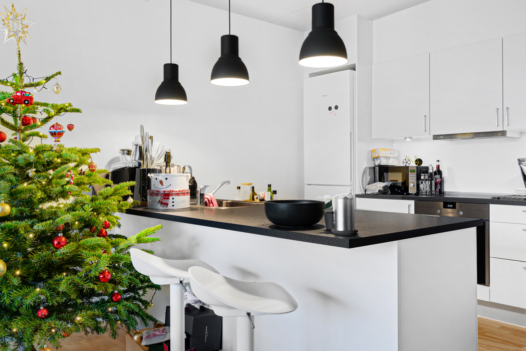 Dejlig og delevenlig 4-værelses lejlighed på Overblikket 1