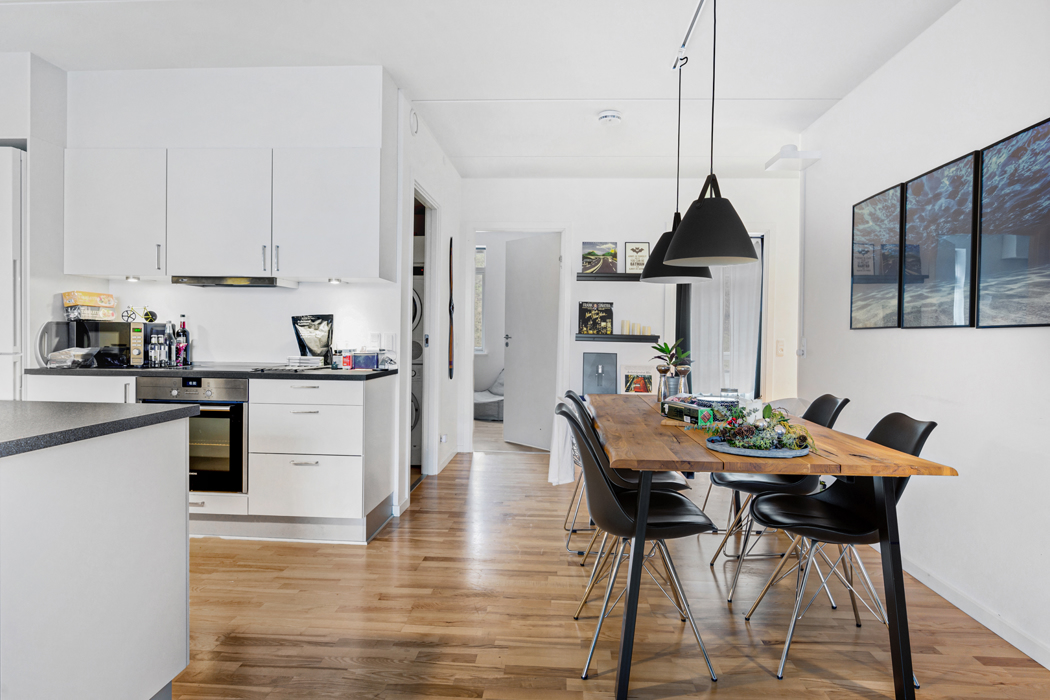 Dejlig og delevenlig 4-værelses lejlighed på Overblikket 3