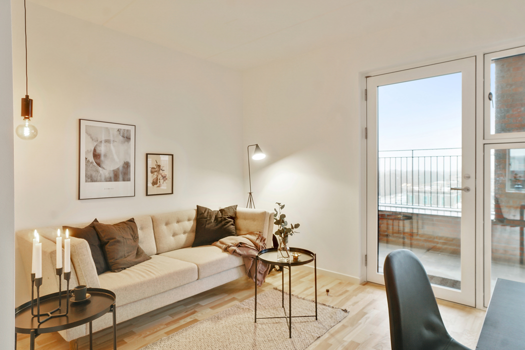 Delevenlig 3-værelses lejlighed i Skejbyen 5