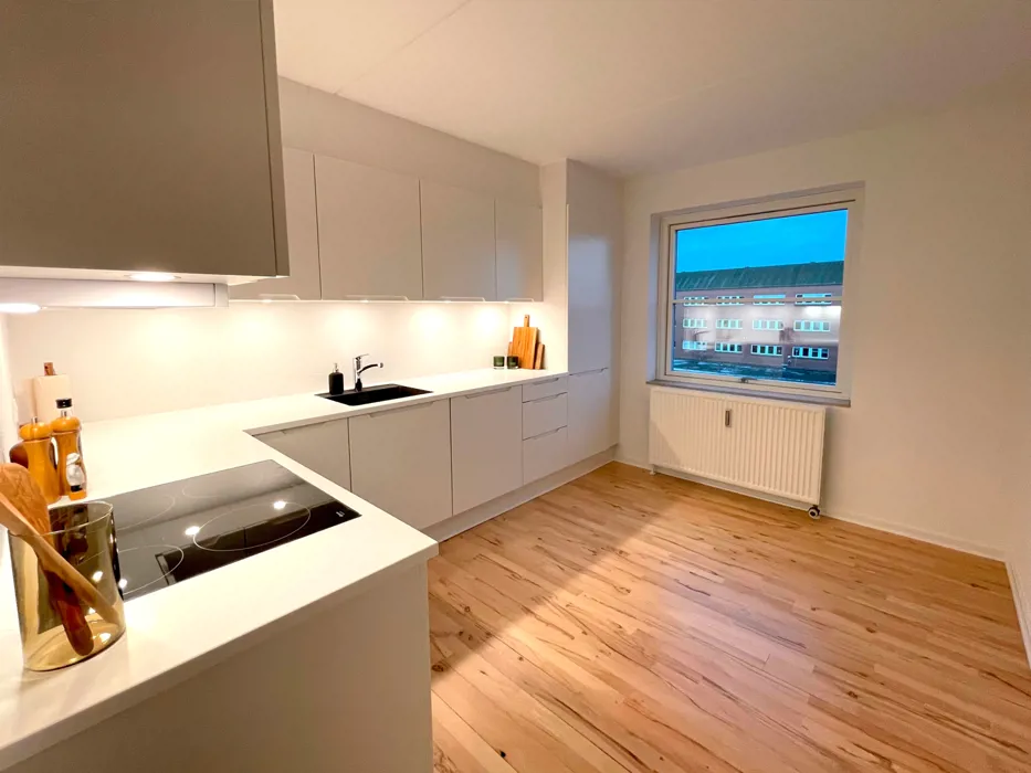 Lys 2-værelses lejlighed med altan 1